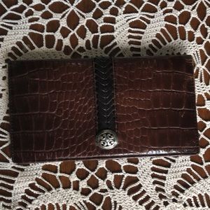 Brighton Croc Print wallet